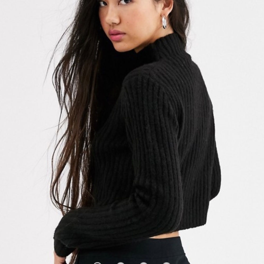 ASOS high neck crop sweater BRAND NEW